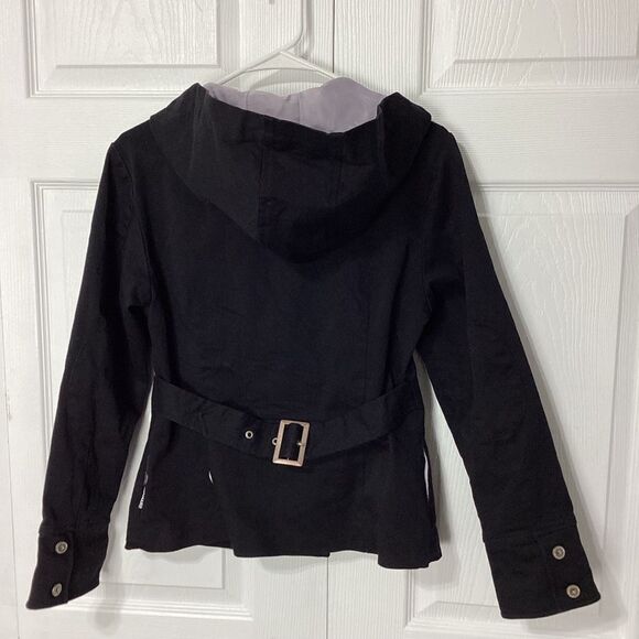 Nomis Crossover Front Jacket With Hood Double Breasted L - Picture 2 of 14